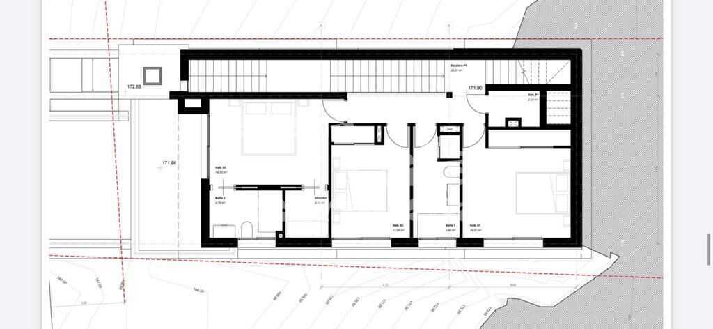 Casa moderna en construcción con grandes terrazas y buena orientación en Begur.