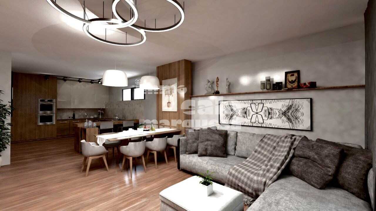 Casa moderna en construcción con grandes terrazas y buena orientación en Begur.