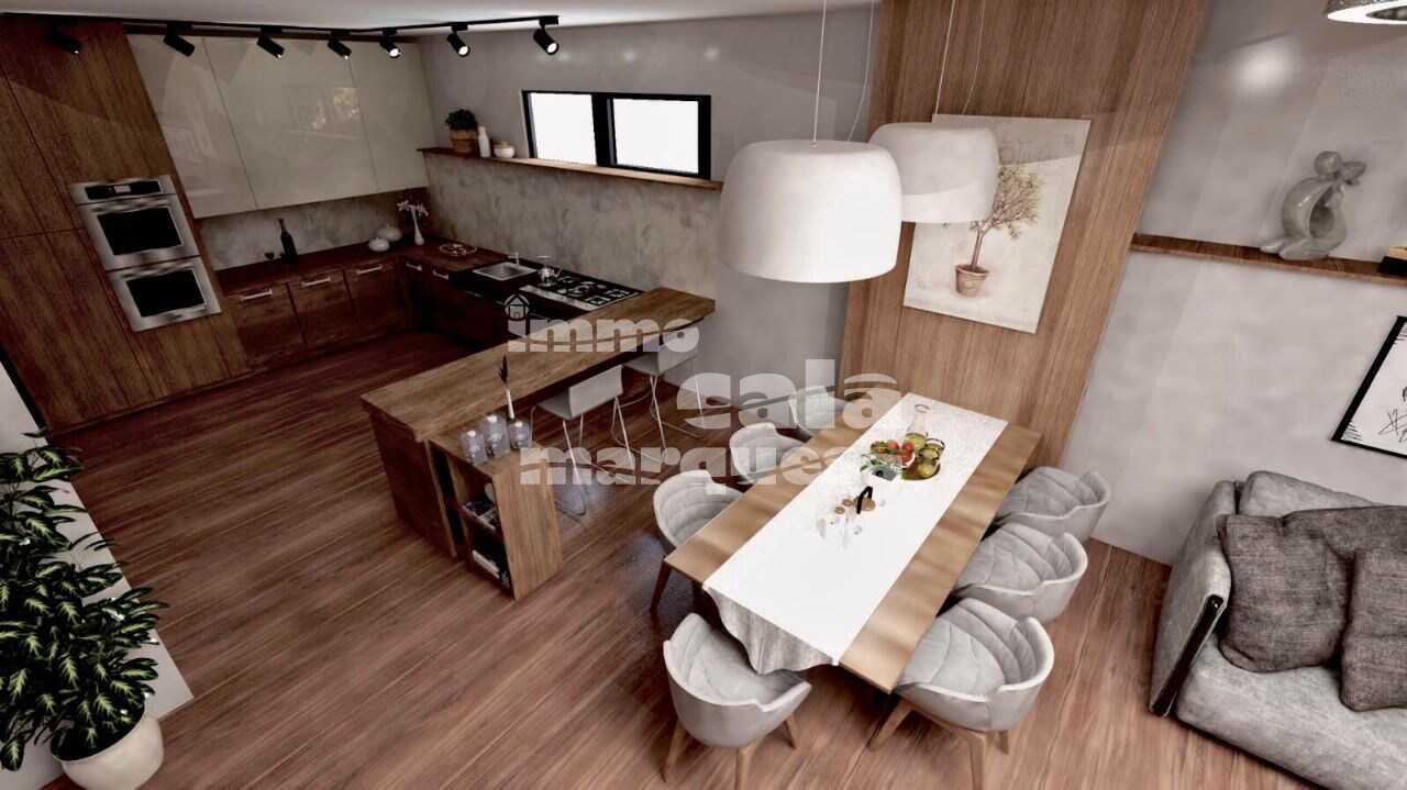 Casa moderna en construcción con grandes terrazas y buena orientación en Begur.