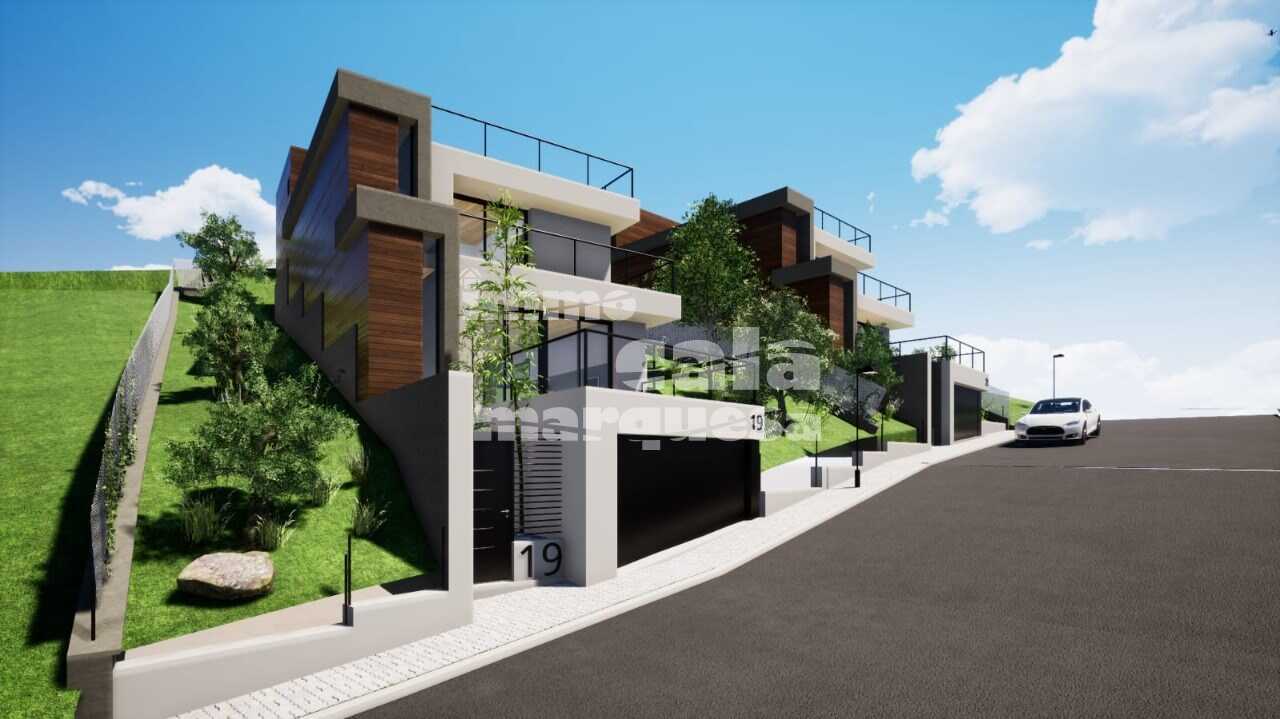 Casa moderna en construcción con grandes terrazas y buena orientación en Begur.