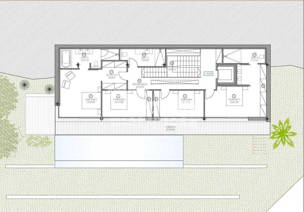 Exclusiu projecte de construcció d'una moderna villa a primera linia de mar i espectaculars vistes a Begur