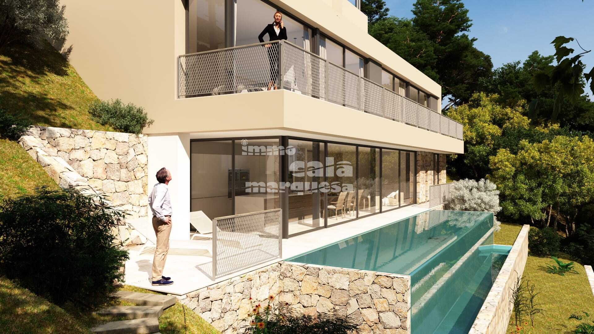 Exclusiu projecte de construcció d'una moderna villa a primera linia de mar i espectaculars vistes a Begur