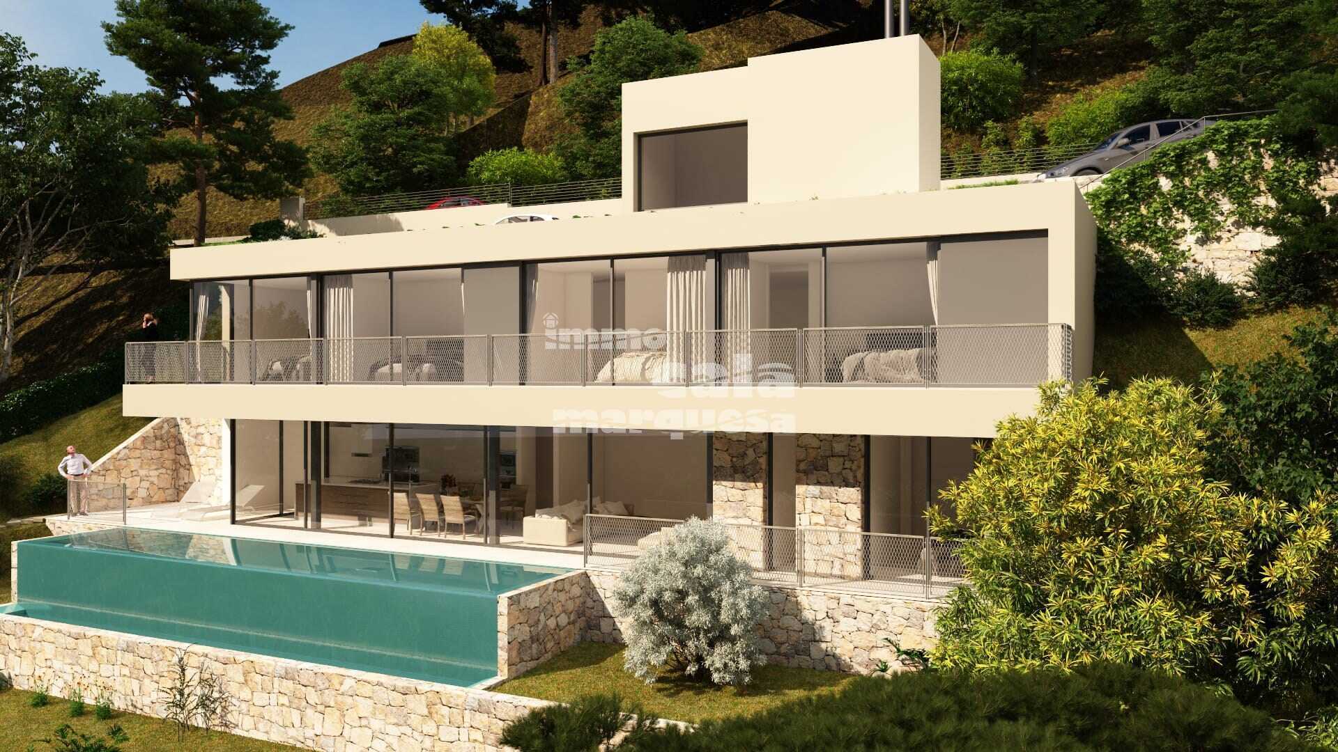 Exclusiu projecte de construcció d'una moderna villa a primera linia de mar i espectaculars vistes a Begur