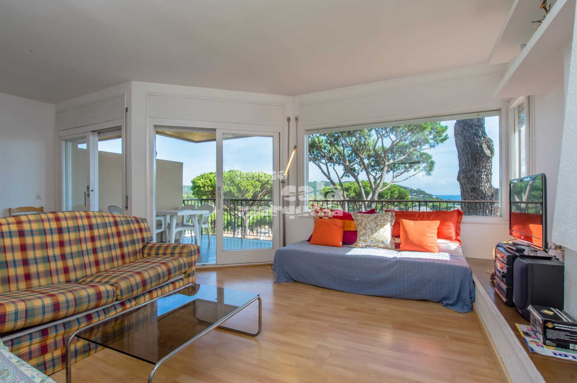 APARTAMENT AMB VISTA AL MAR I PISCINA COMUNITÀRIA A PRAT XIRLO, CALELLA DE PALAFRUGELL