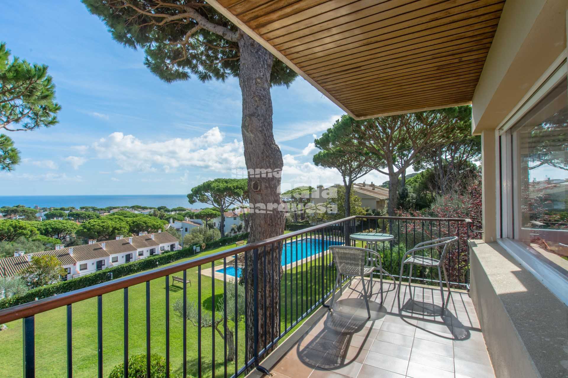 APARTAMENT AMB VISTA AL MAR I PISCINA COMUNITÀRIA A PRAT XIRLO, CALELLA DE PALAFRUGELL
