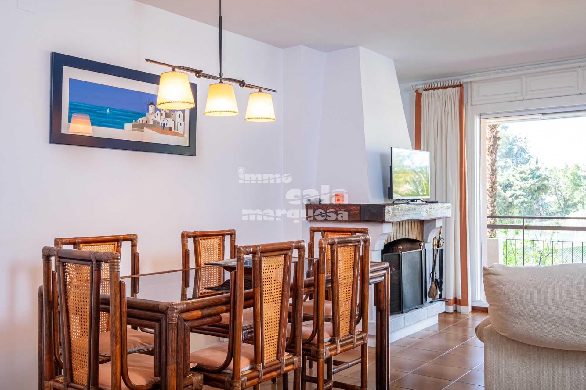 Gran apartamento  planta baja  cerca de la playa en Calella de Palafrugell