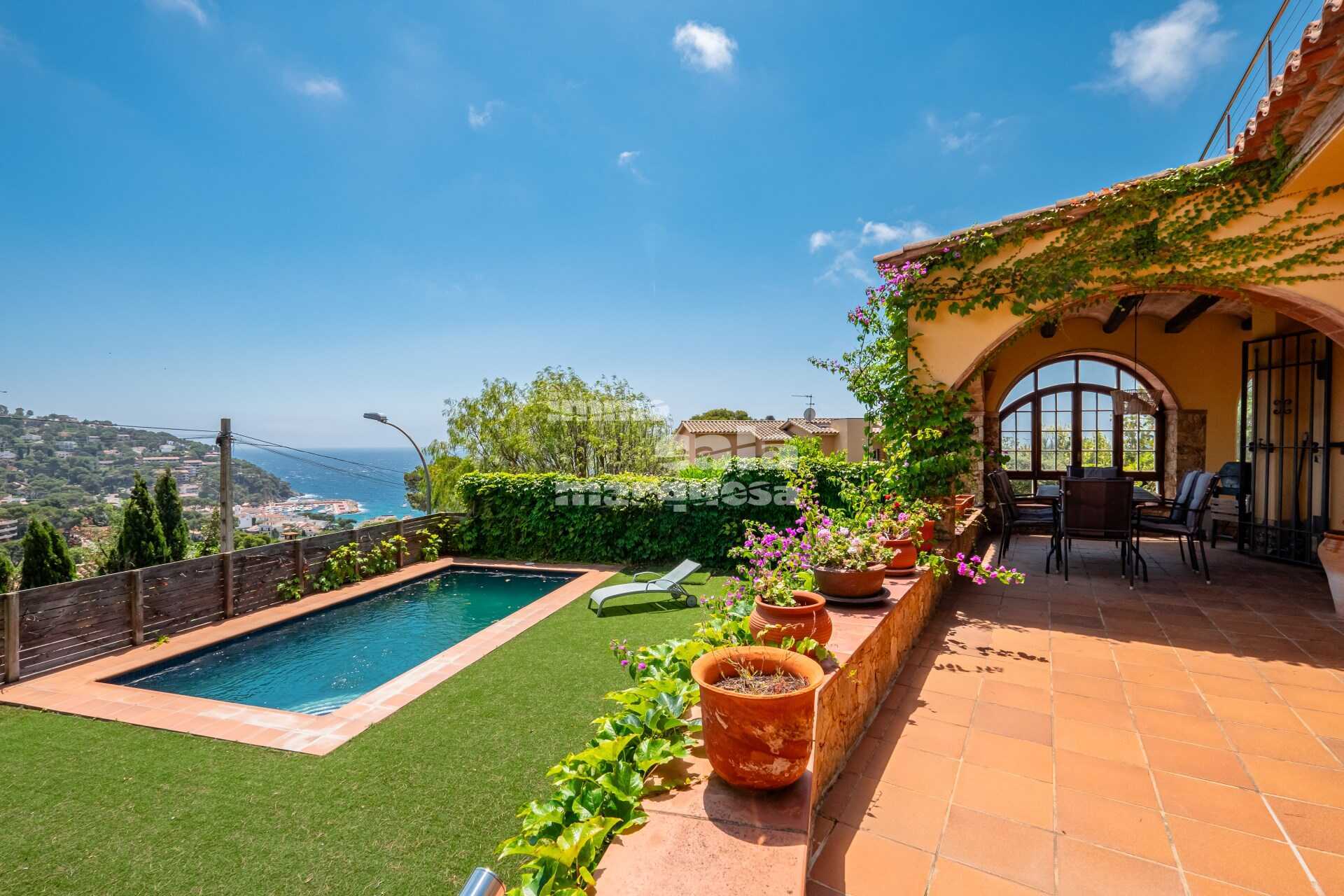 Casa unifamiliar con magníficas vistas al mar en Llafranc